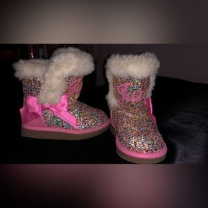 Juicy Couture Glitter Boots